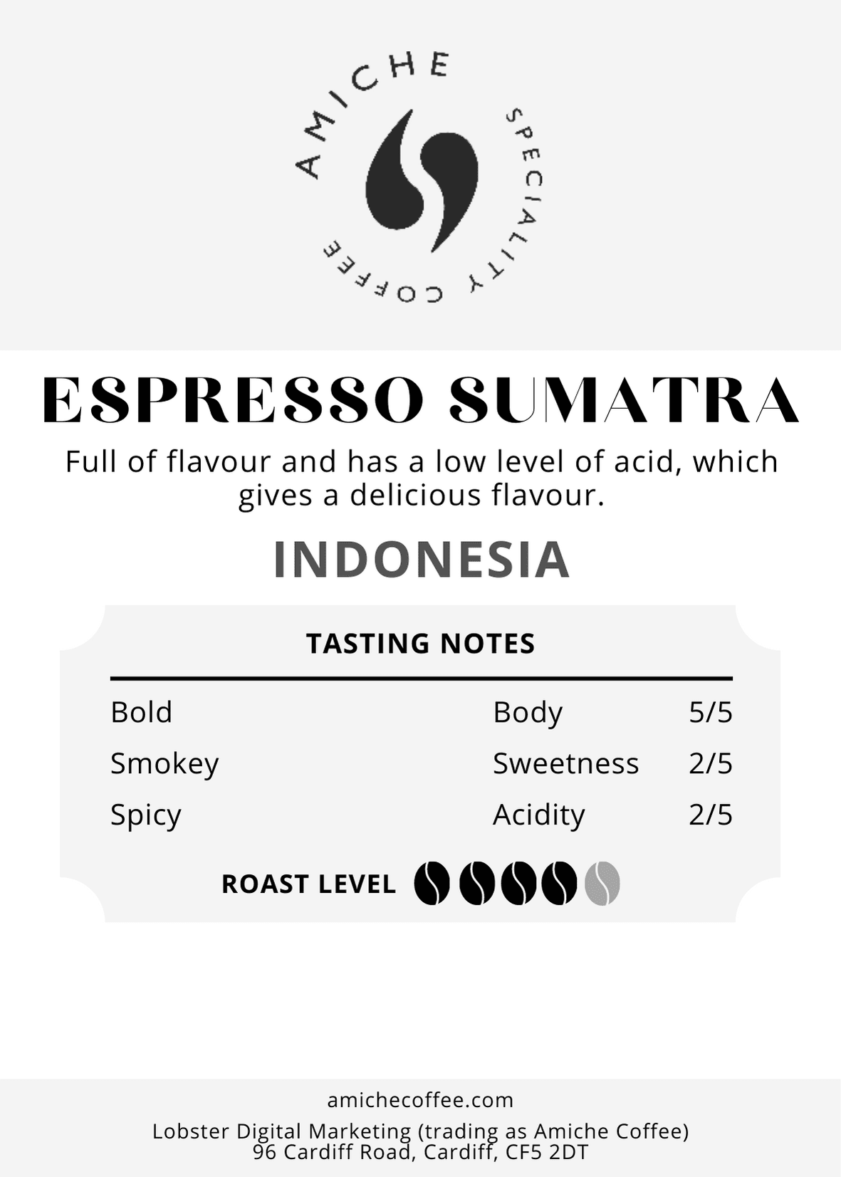 Single Origin Coffee Espresso Sumatra 2 Single Origin Coffee Espresso Sumatra 2